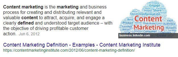 Content marketing definition