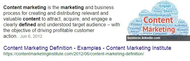 Content marketing definition