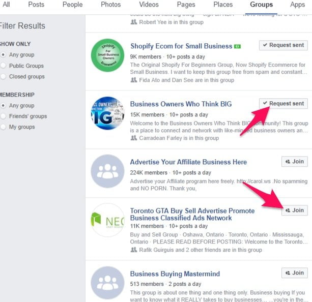 Facebook group marketing 2