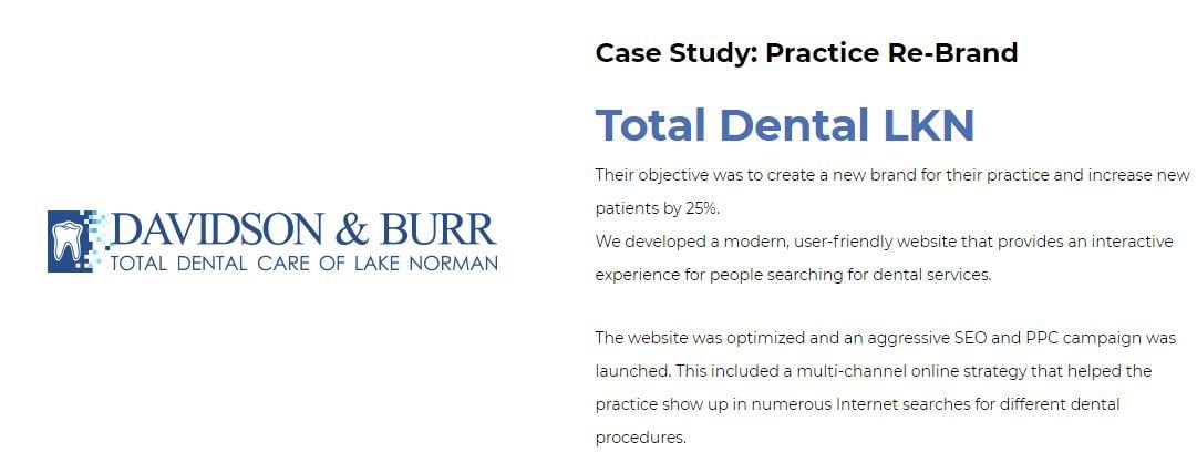 Dental marketing case study