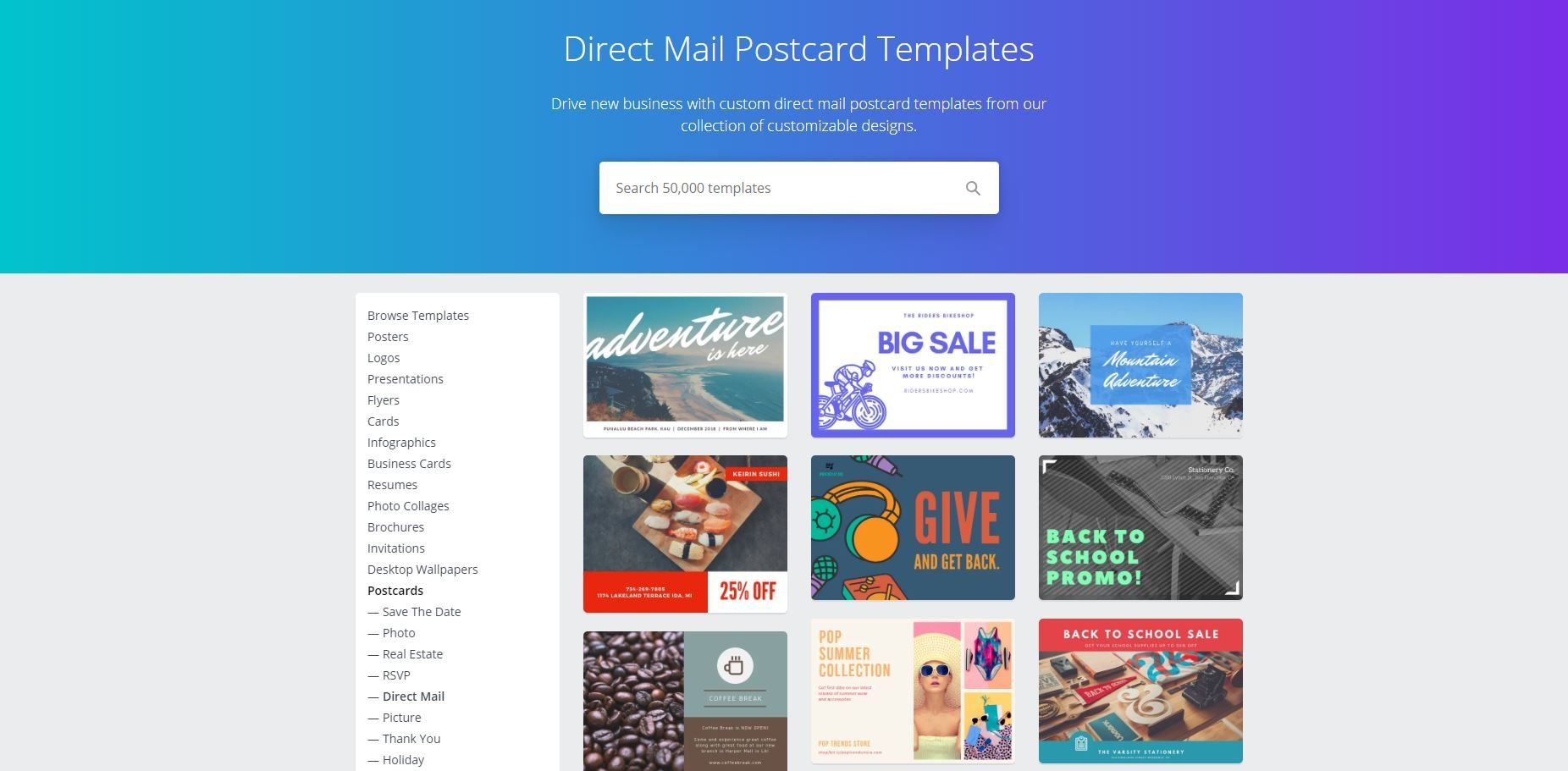 free direct mail designer online