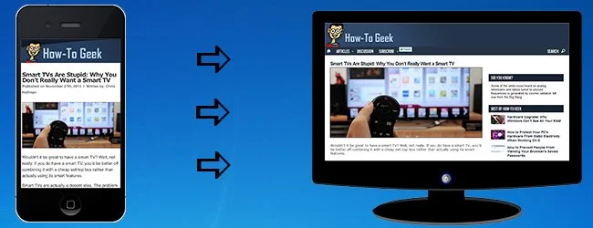 Mobile vs desktop