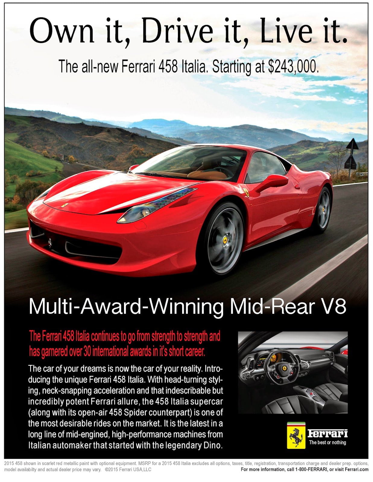 ferrari magazine ad4 - Carmine Mastropierro