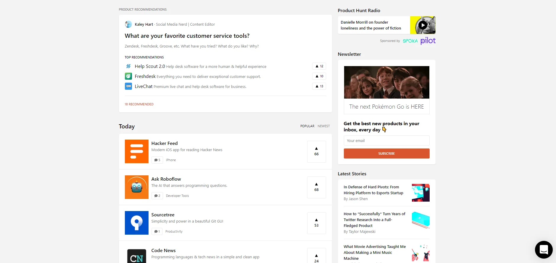 Product Hunt 1