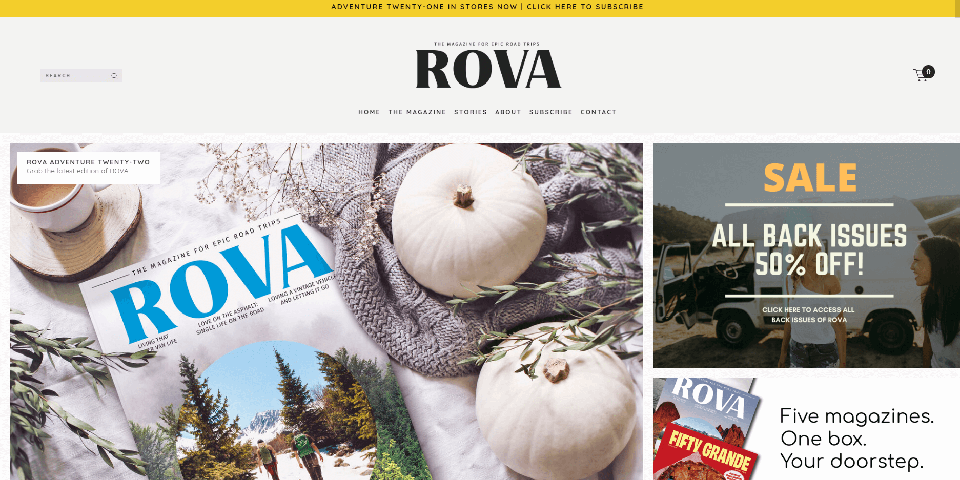 ROVA trvael magazine