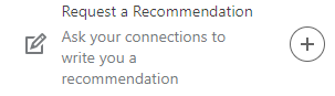 Request a recommendation