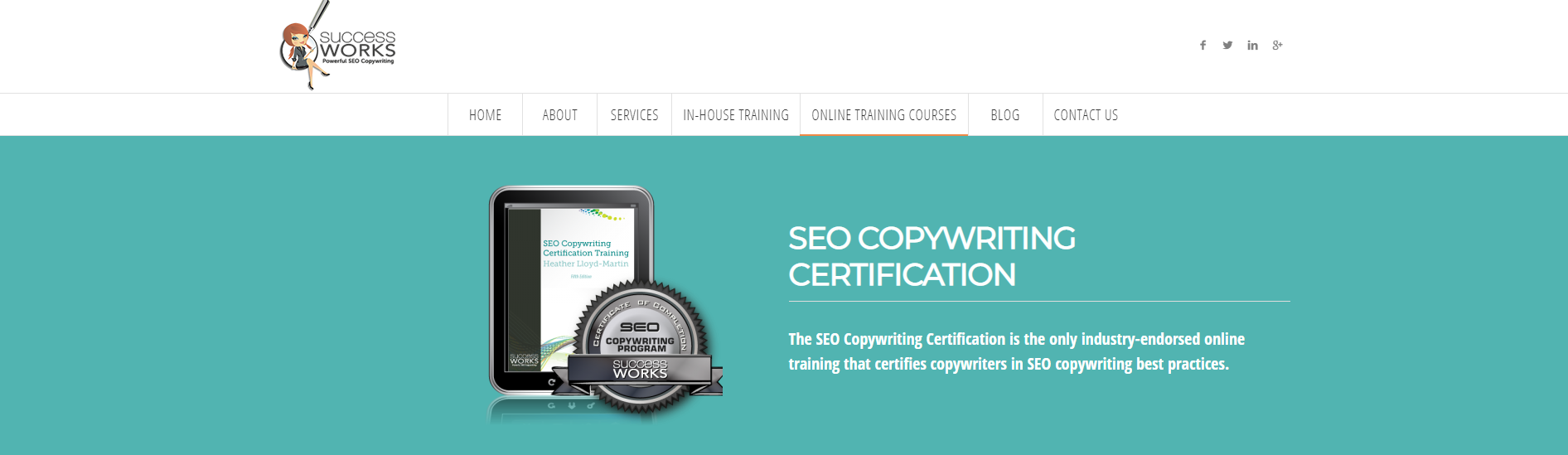 Copywriting certificate