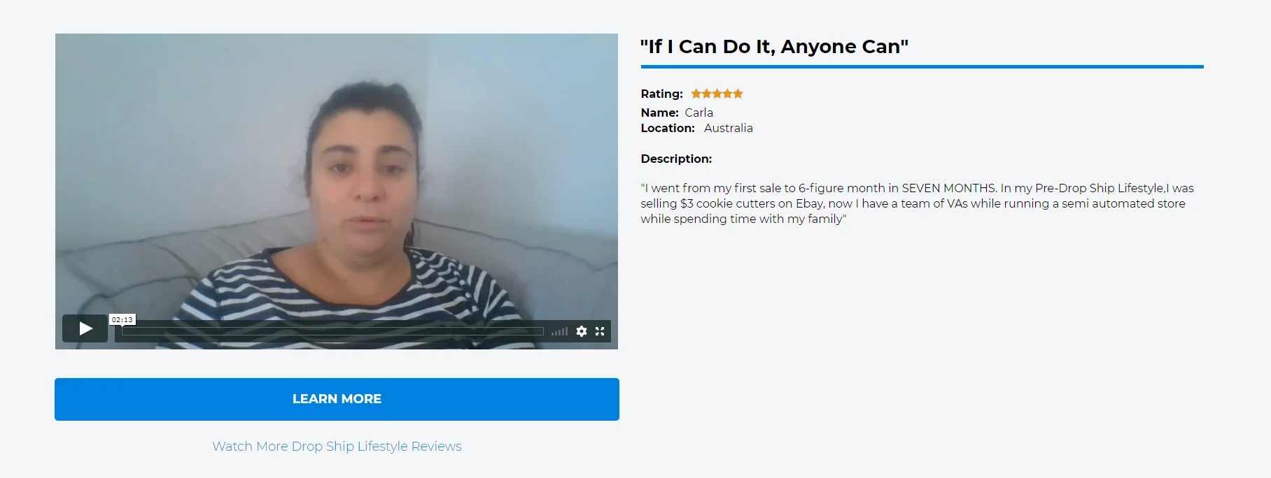 Review example