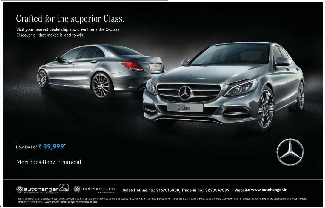 Mercedes Benz ad