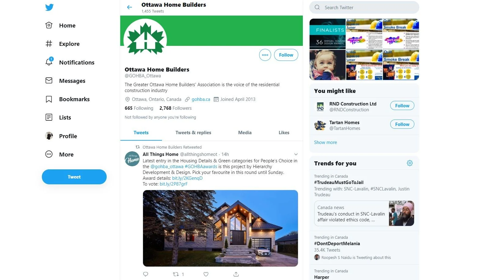 Ottawa home builders