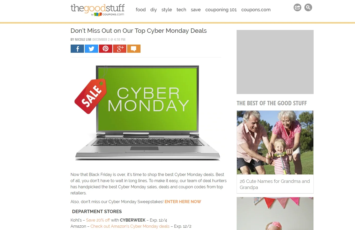 Urgency headline example