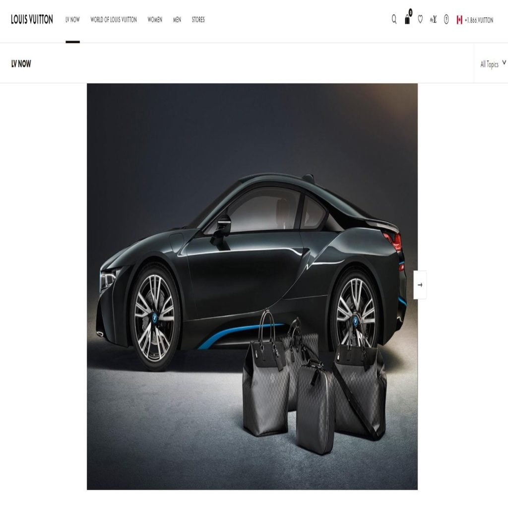 bmw i8 louis vuitton