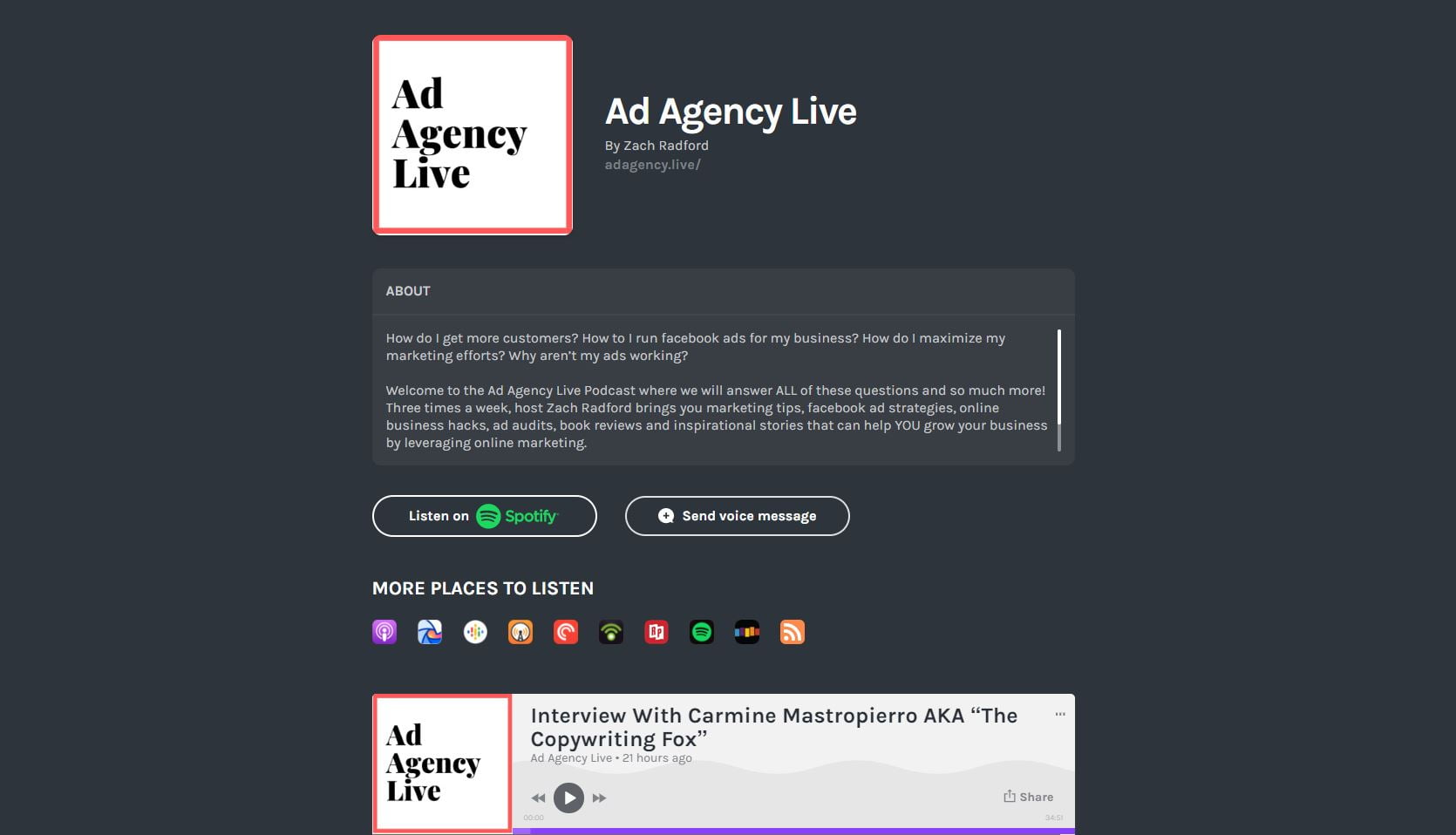 Ad Agency Live
