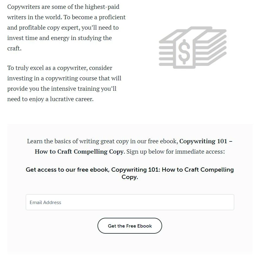 Copybloggers free course