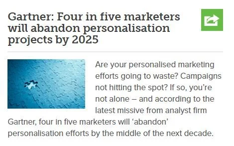 Example of marketing news