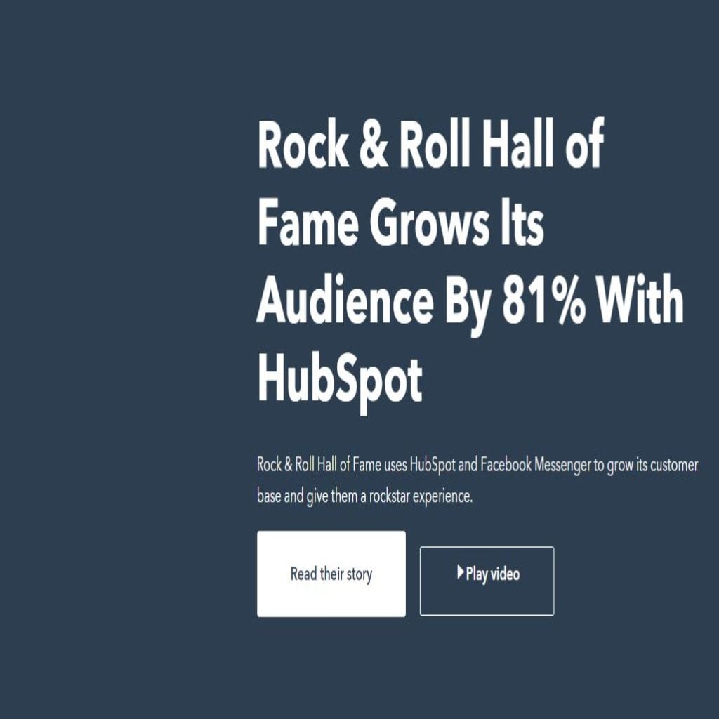 Hubspot case studies picture