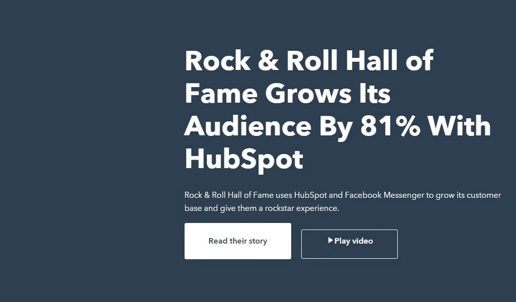 HubSpot case study example