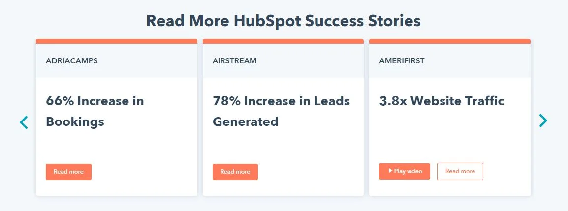 HubSpot success stories