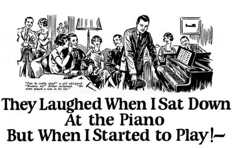 Piano headline example