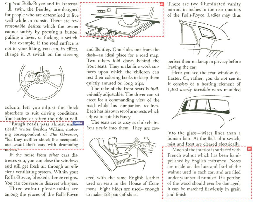 Rolls Royce sales copy