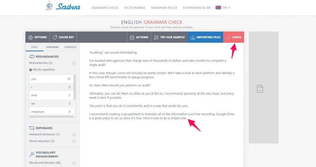 The Greatest 9-Point Proofreading Checklist