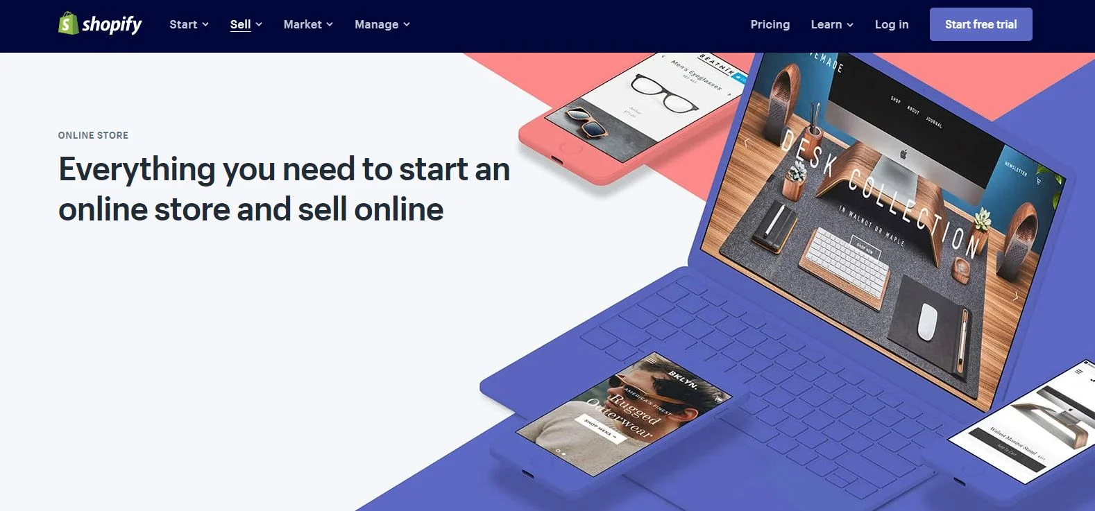 Shopify headline