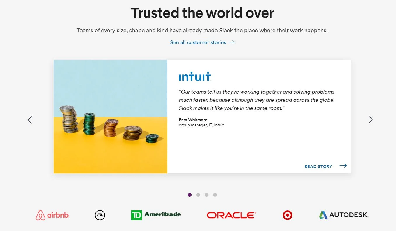 Slack customers