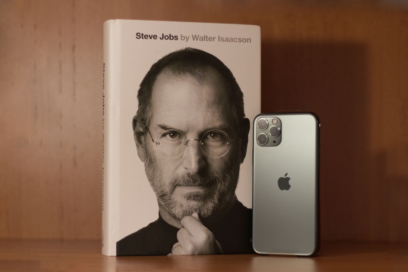Steve Jobs book and iPhone