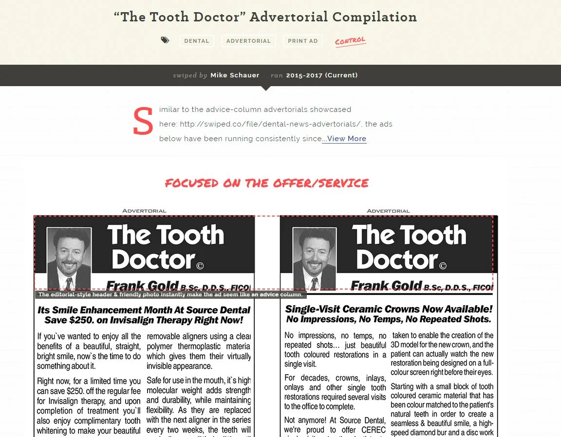 Swiped co advertorial