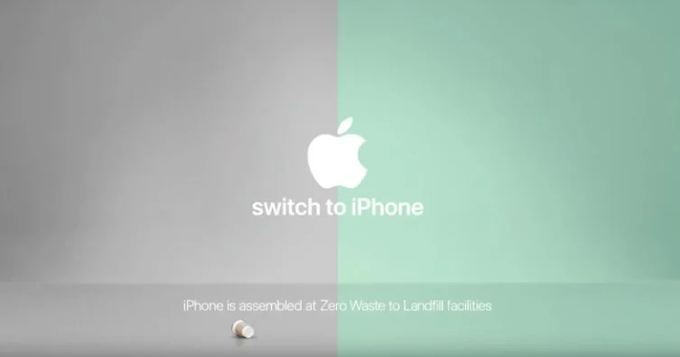 Zero waste Apple ad