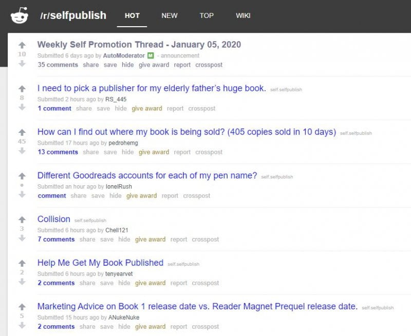 The 10 Best Writing Subreddits For Work, Inspiration, and Hiring
