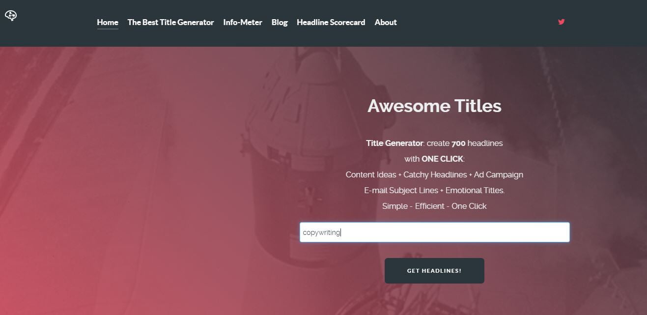 Awesome title generator
