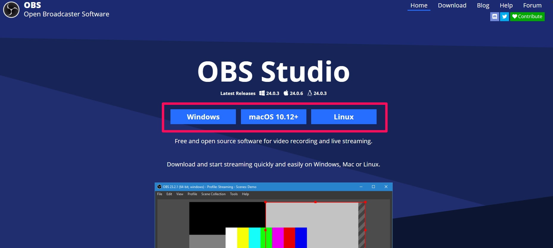 obsproject windows 10