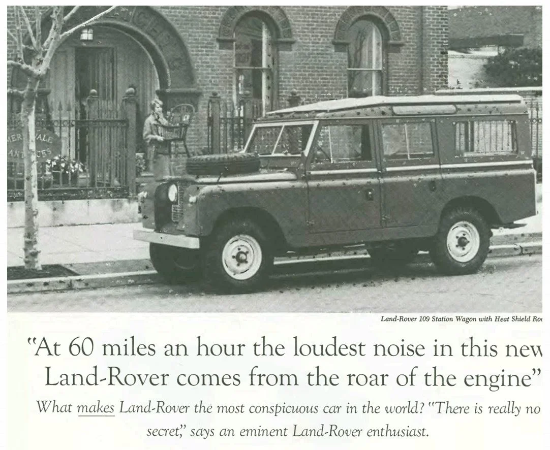 Land Rover ad