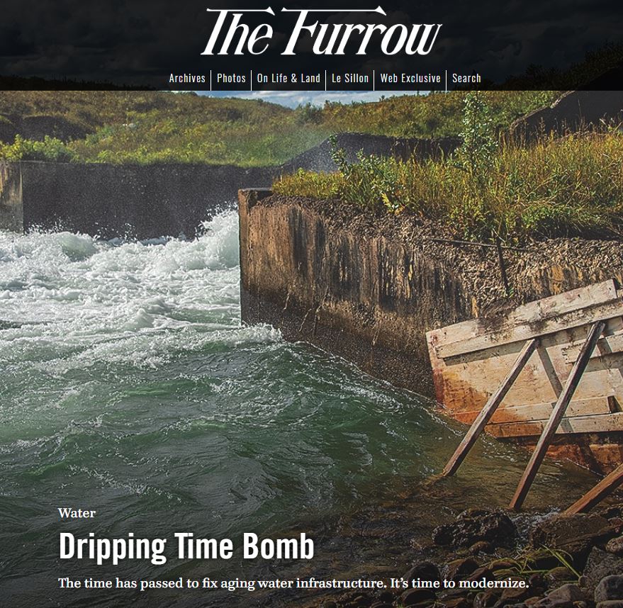 The Furrow homepage