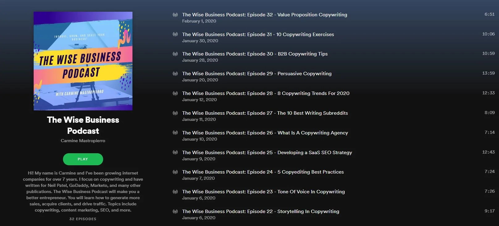 Wise Business Podcast