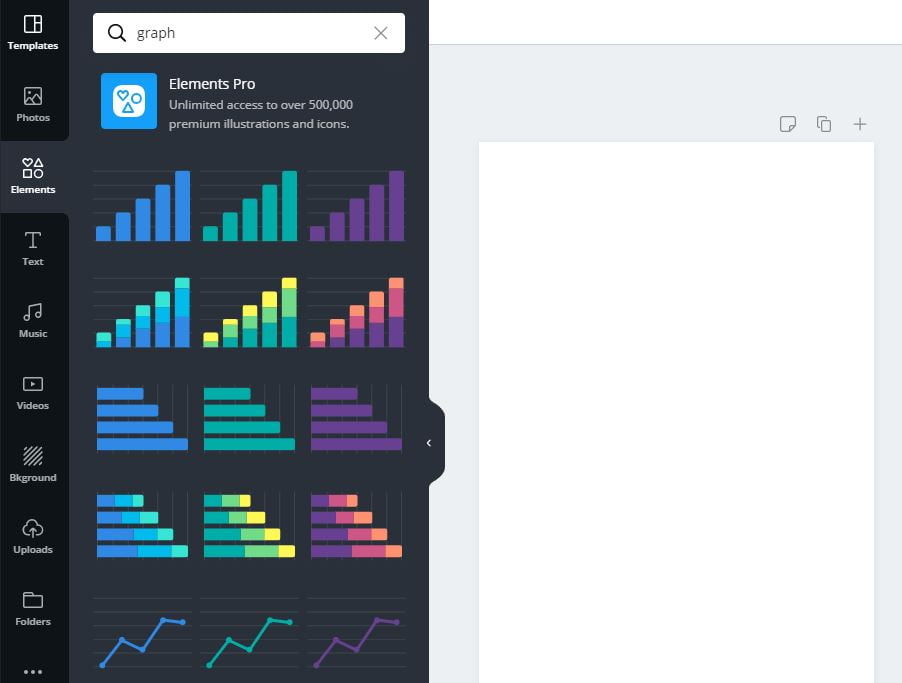 Canva graph