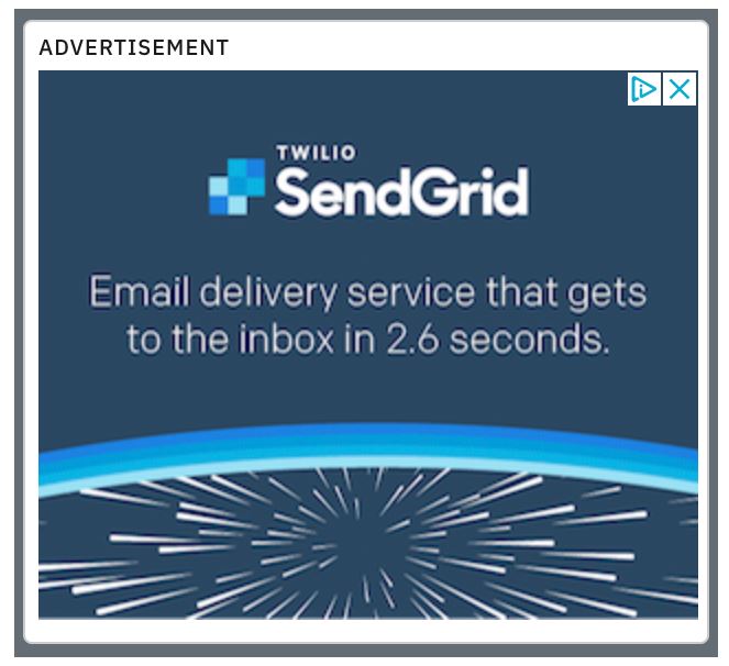 SendGrid ad
