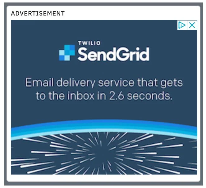 SendGrid ad