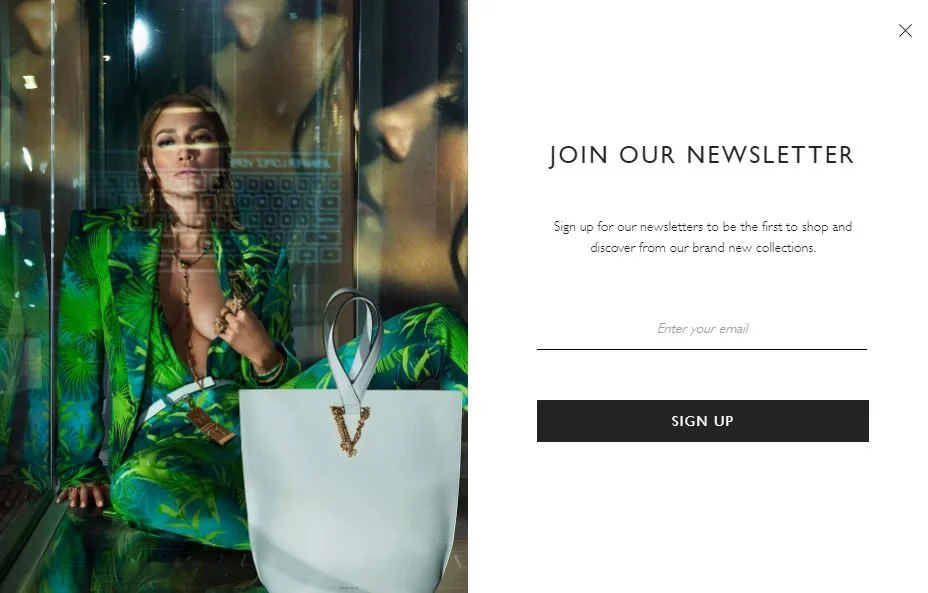 Versace copywriting