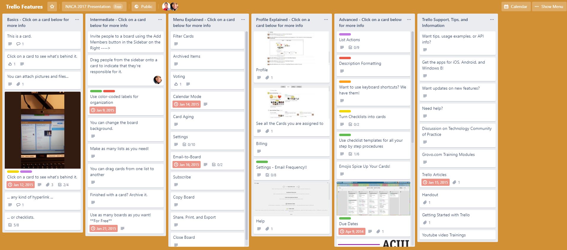 What Trello looks like