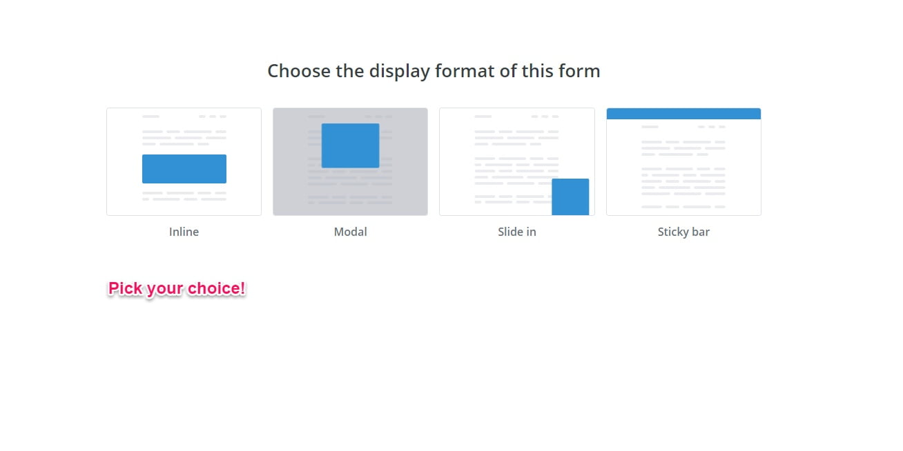 Convertkit form type