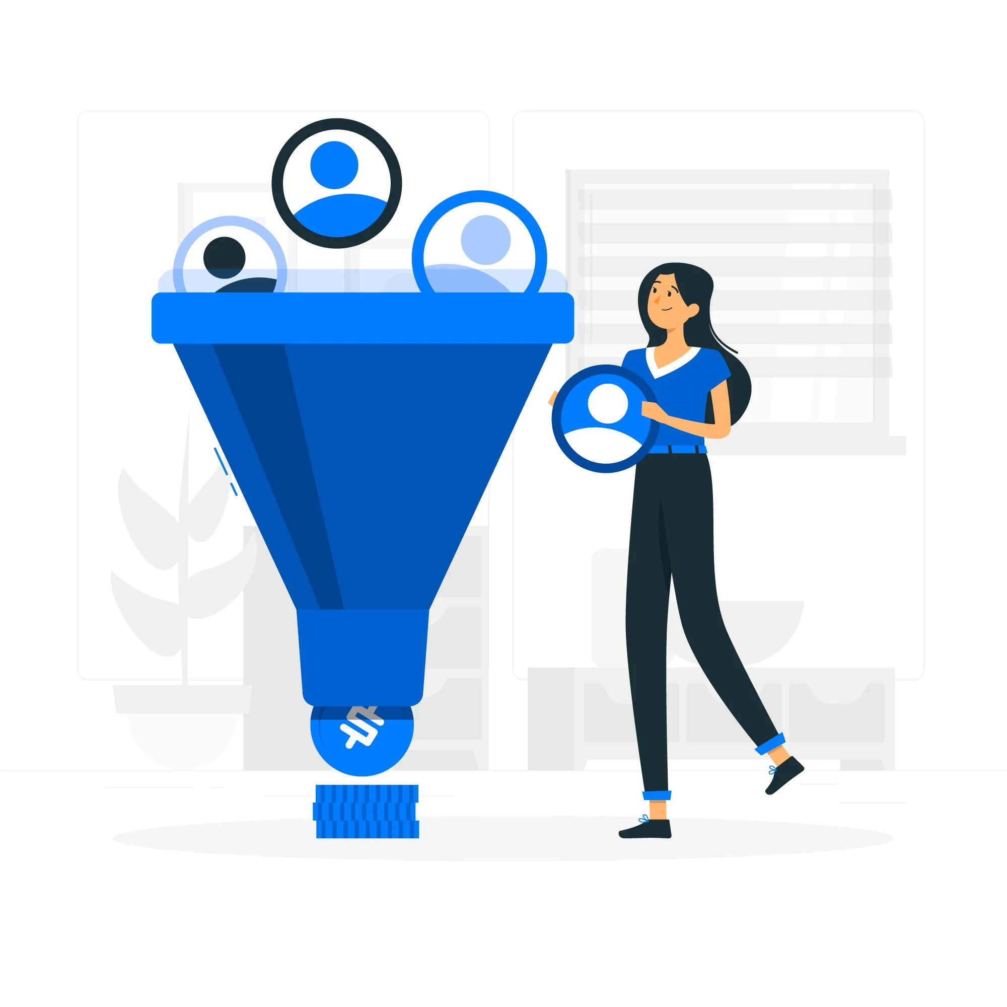 Funnel graphic