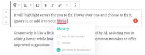 grammarly evernote extension