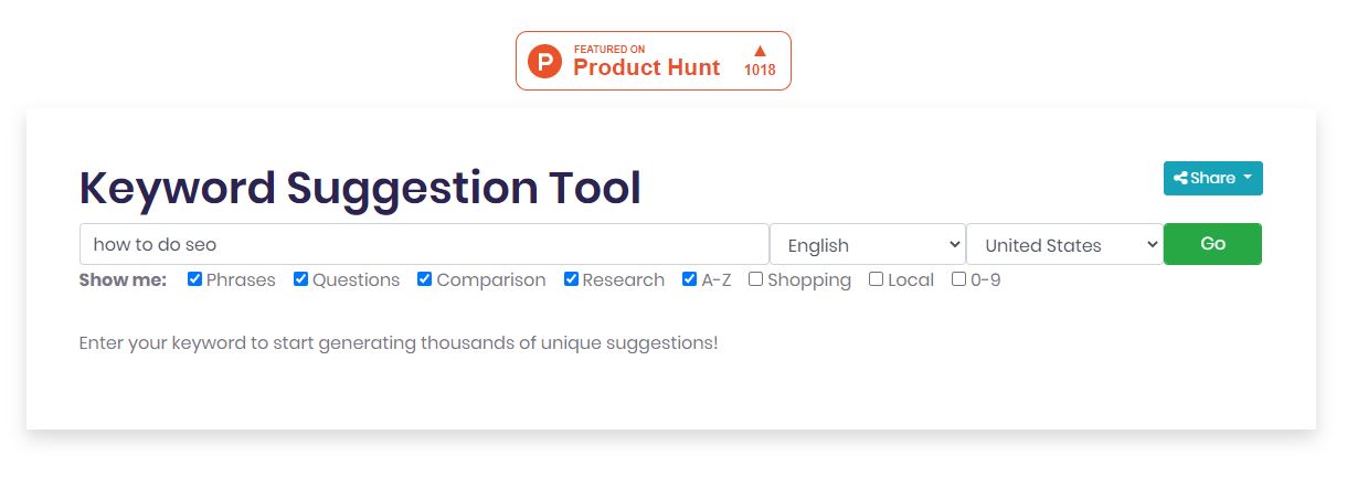 Scout Suggest