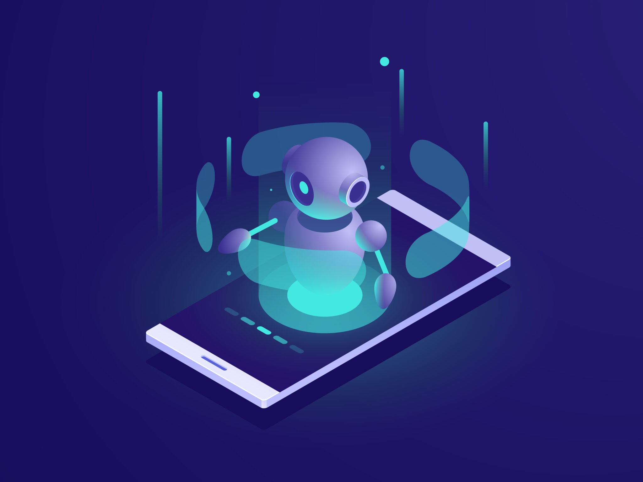 Chatbot graphic - Carmine Mastropierro