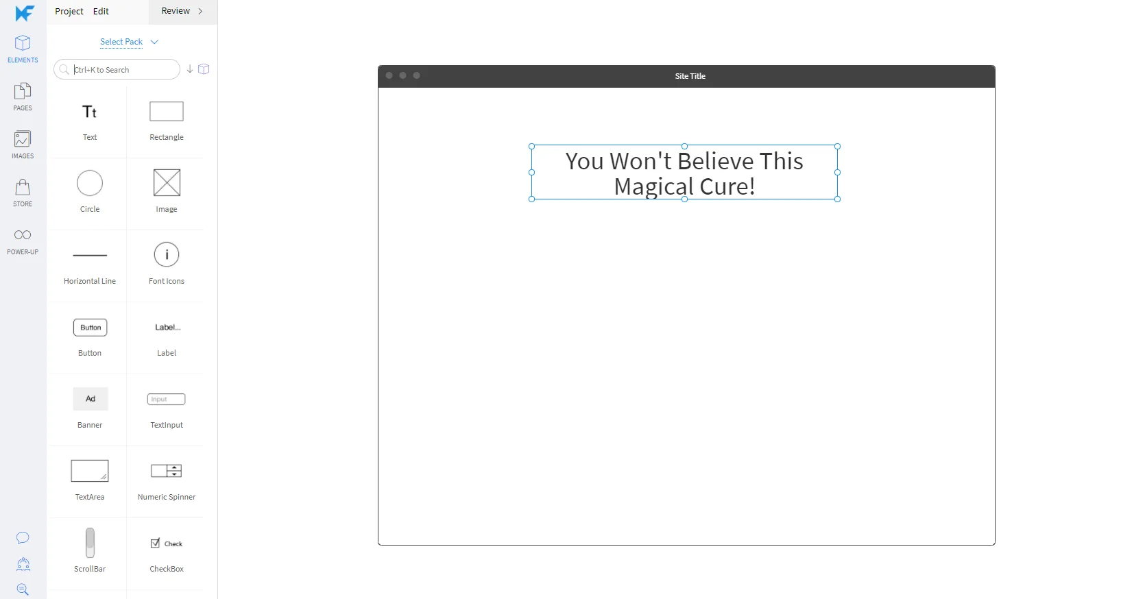 Adding copy to MockFlow