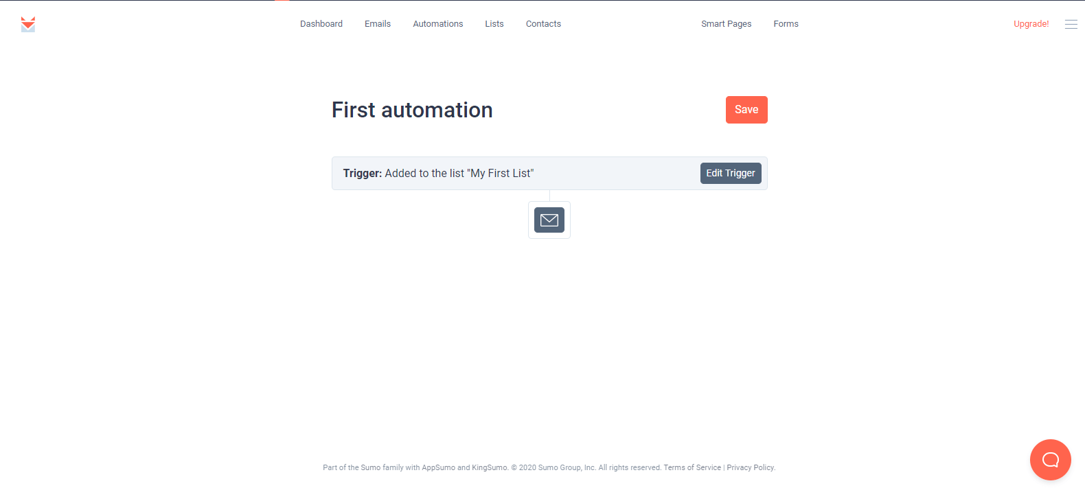SendFox first automation