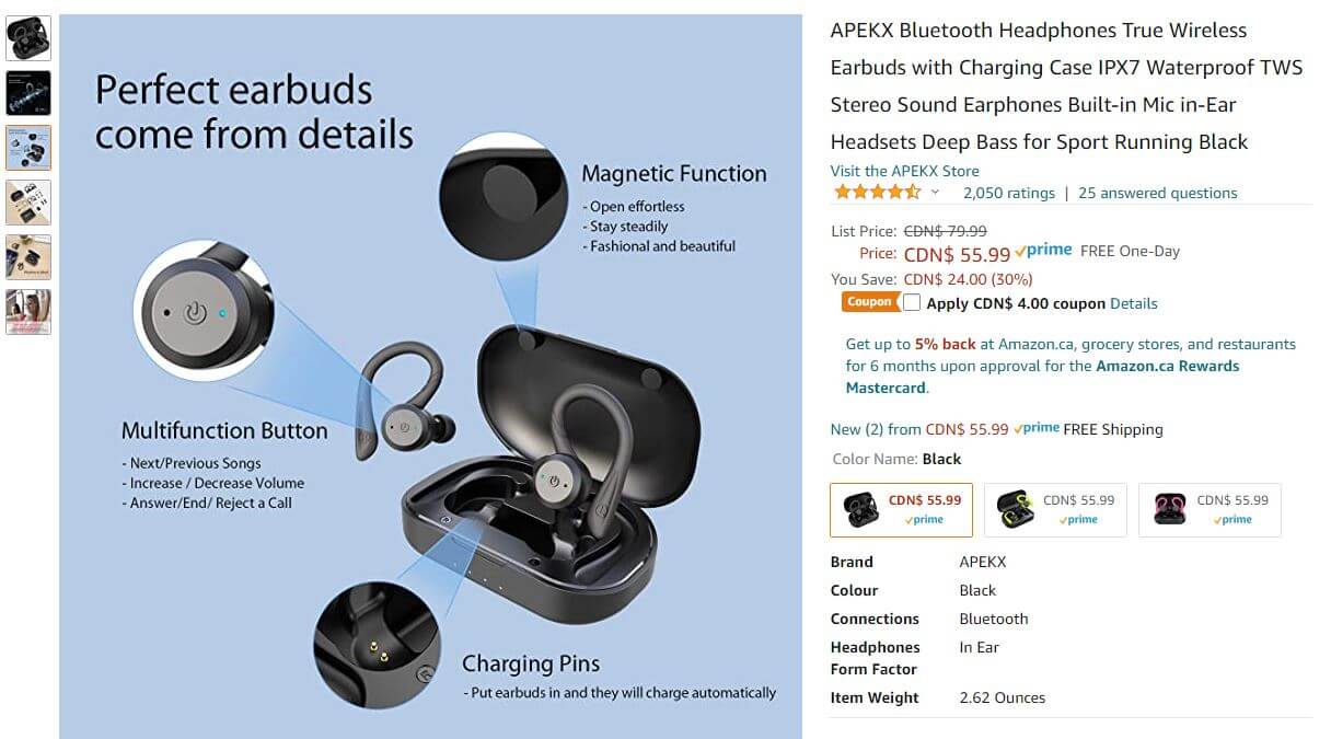 Amazon copywriting example 1