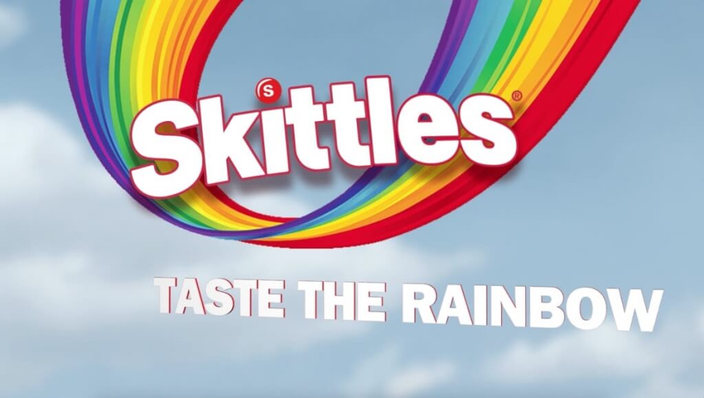 Skittles slogan copywriting example